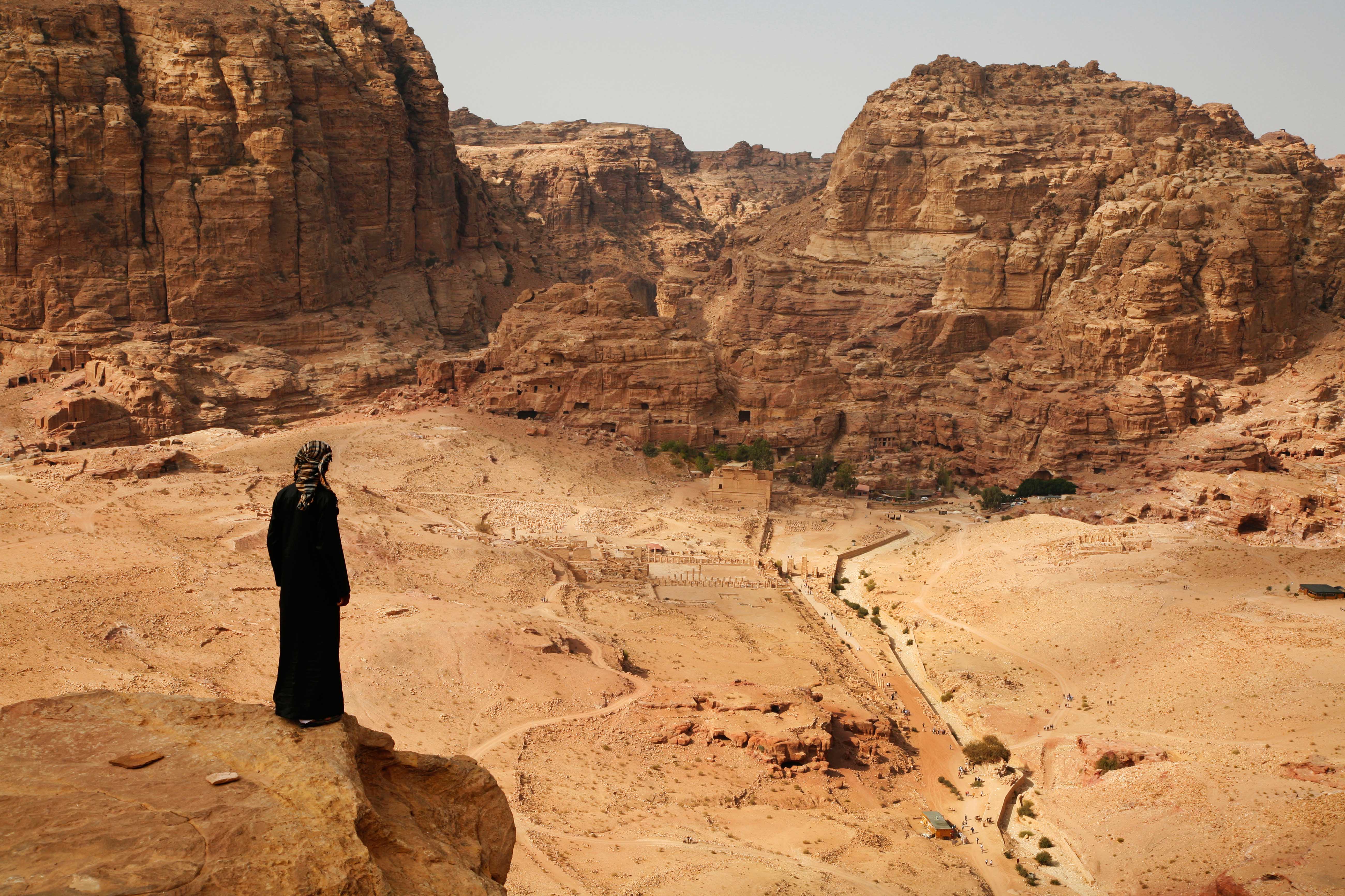Bedouin man in Petra, Jordan.